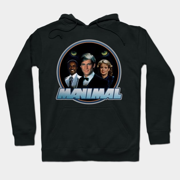 Manimal 1983 Hoodie by Trazzo